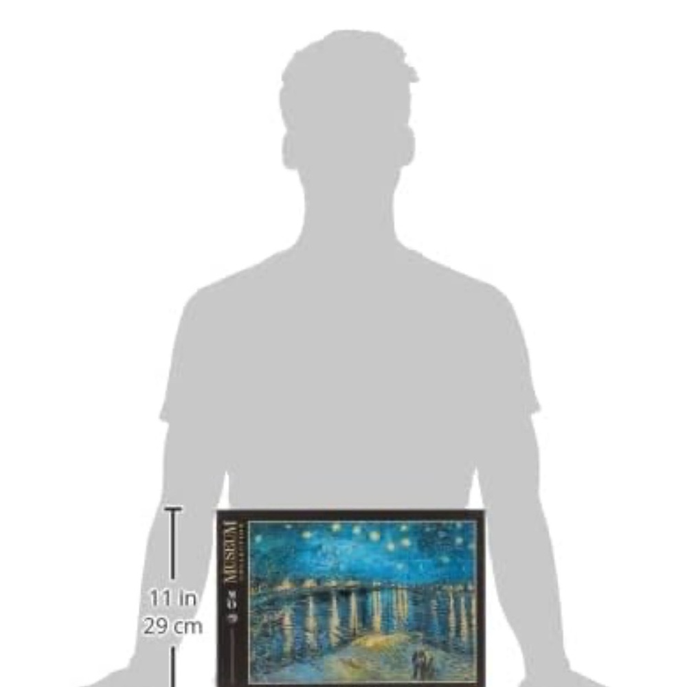 FREE W/ purchase Clementoni 1000pc "Starry Night Over the Rhône" Puzzle - - Picture 3 of 4